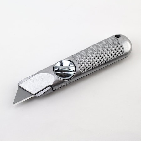 Excel Blades Non-Retractable Metal Utility Knife, Box Cutter with 3 No 92 Blades, 6pk 16119